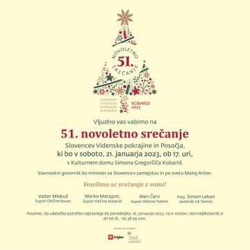 51. NOVOLETNO SREČANJE SLOVENCEV VIDENSKE POKRAJINE IN POSOČJA